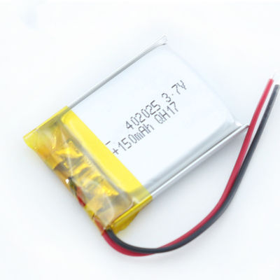 IEC62133 بطارية ليثيوم بوليمر صغيرة Bateria De Litio 3.7V 180Mah