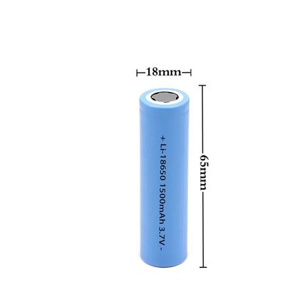 3.7 فولت الأصلي أسطواني بطارية ليثيوم أيون W18mm * L65mm